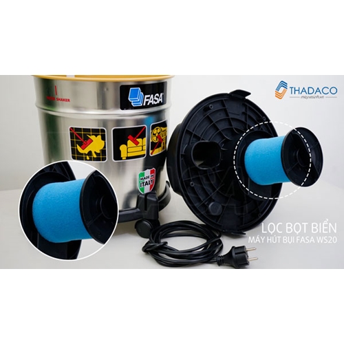 Máy hút bụi công suất lớn Fasa WS 20 4